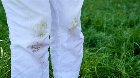 grasvlekken uit broek